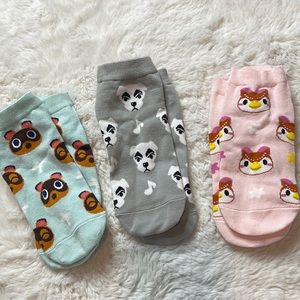 Animal Crossing Low Cut Socks